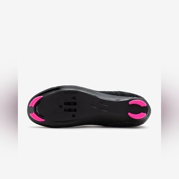 Tommaso Pista Aria Knit cycling shoes Size 8 in Black /pink NWT and in box - Picture 4 of 15